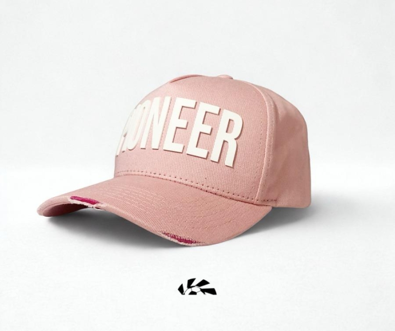 BONÉ PIONEER TRUCKER ROSA ABA CURVA - Image 3