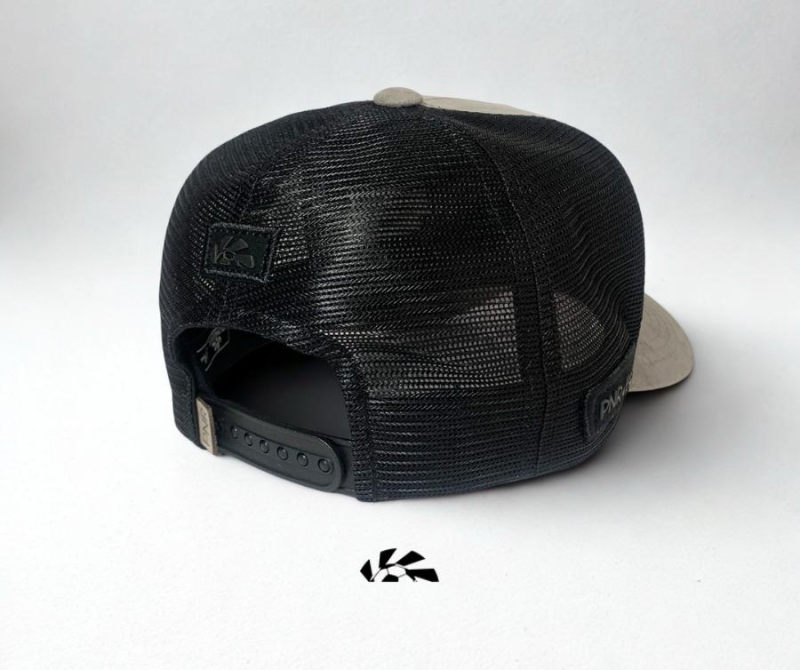 BONÉ PIONEER TRUCKER CINZA E PRETO - Image 2