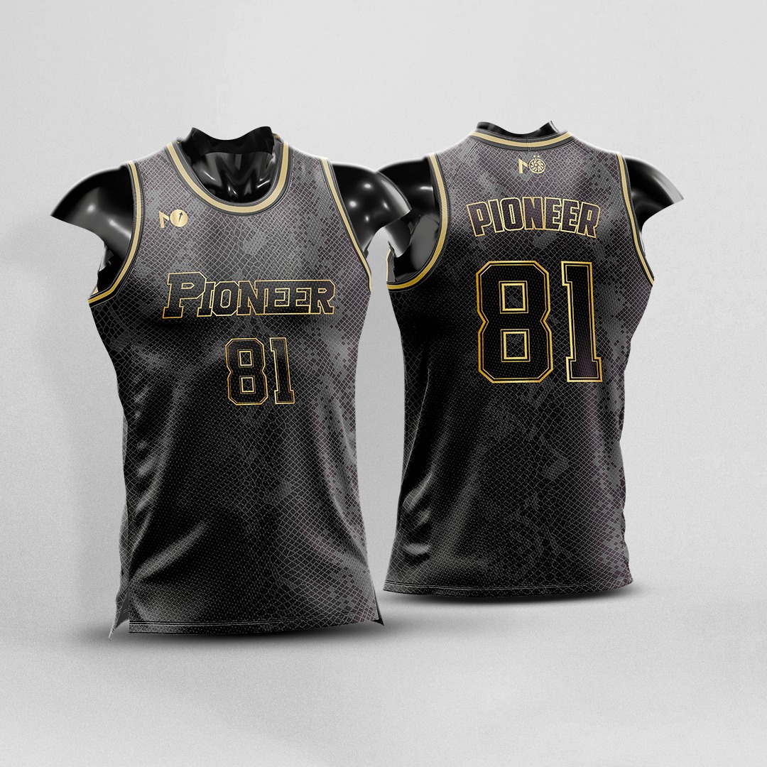 REGATA NBA PRETA E DOURADA